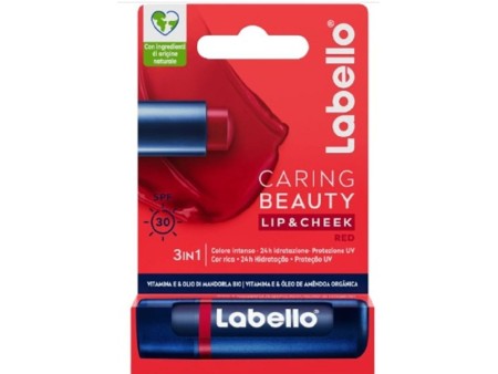 LABELLO CARING BEAUTY 3IN1 SPF 30 RED