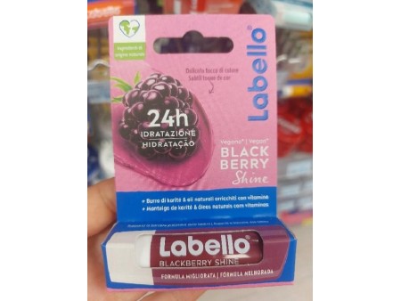 LABELLO STICK 24H IDRATAZIONE BLACK BERRY SHINE NEW