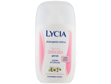 LYCIA DETERGENTE INTIMO DELICATA PH 4,5 AZIONE EMOLLIENTE 200ML