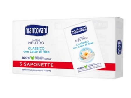 MANTOVANI SAPONE NEUTRO CLASSICO 3 X 90 GR