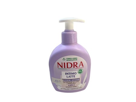 NIDRA DETERGENTE INTIMO LATTE PROTEZIONE ANTIODORE PH 3,5 250ML