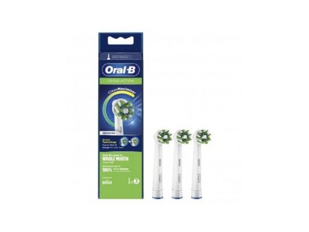 ORAL B CROSS ACTION KIT TESTINE DI RICAMBIO 3 PZ
