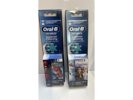 ORAL B PRO KIDS 3+ TESTINE RICAMBIO X SPAZZOLINO ELETTRIC 2PZ ASS