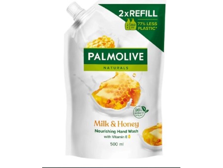 PALMOLIVE SAPONE LIQUIDO RICARICA LATTE E MIELE 500 ML
