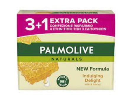 PALMOLIVE SAPONE SOLIDO LATTE E MIELE 3+1 90 GR