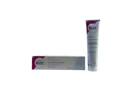 VEET PURE CREMA DEPILATORIA CORPO E GAMBE PELLI SENSIBILI 200ML
