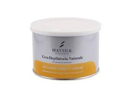 WAYSILK CERA DEPILATORIA BARATTOLO ZUCCHERO MIELE E LIMONE 350ML