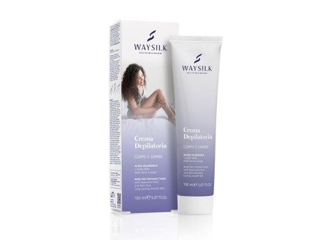 WAYSILK CREMA DEPILATORIA CORPO E GAMBE ALOE VERA 150 ML