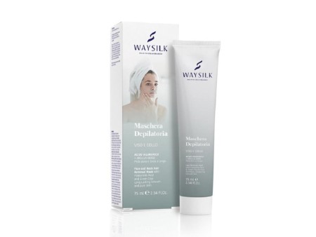 WAYSILK MASCHERA DEPILATORIA VISO E COLLO 75ML