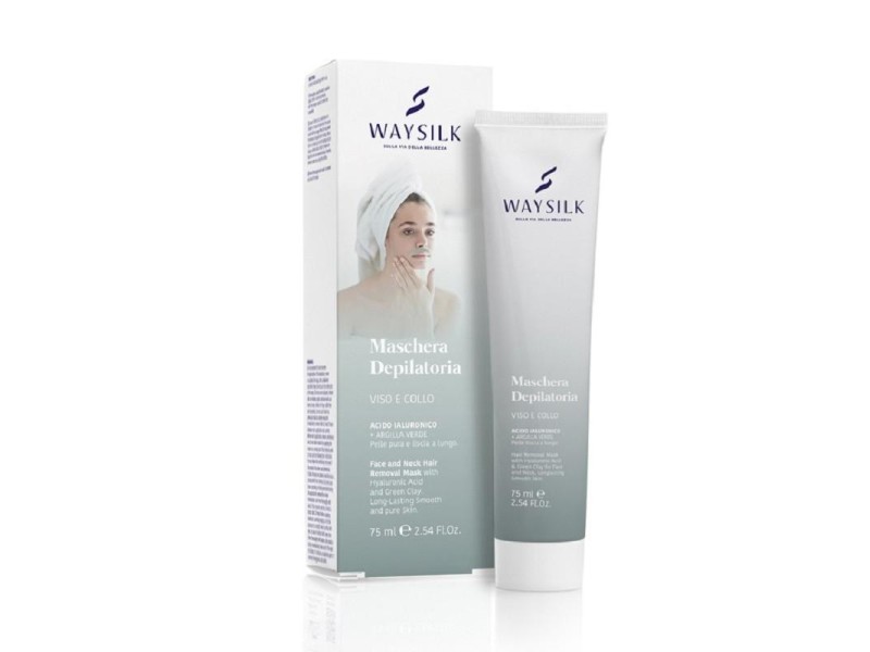 WAYSILK MASCHERA DEPILATORIA VISO E COLLO 75ML