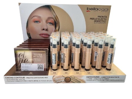 BELLAOGGI EXPO CINEMA PALETTE CONTURING VISO 6PZ+CORRETTORE PZ 54+TST