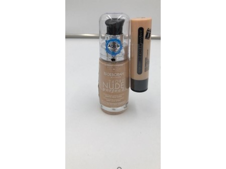 DEBORAH FDT 24ORE NUDE PERFECT N.05 + CORRETTORE STICK 04