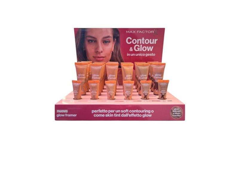 MAX FACTOR EXPO CONTOUR & ILLUMINANTE 18PZ + TESTER