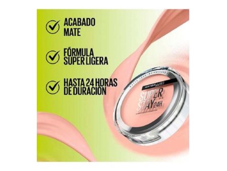 MAYBELLINE SUPER STAY 24H FDT IN POLVERE MATTE N.21