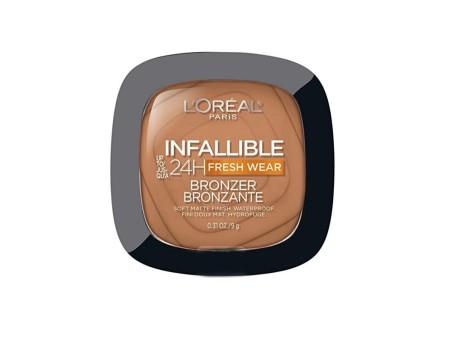 OREAL FONDOTINTA INFALLIBLE 24 H MATTE BRONZE COMPACT FRESH WEAR N.400