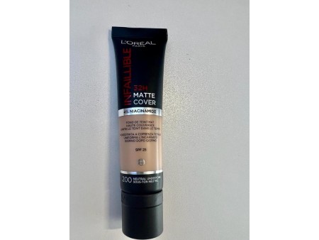 OREAL FONDOTINTA INFALLIBLE 32H MATTE COVER N.200