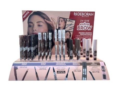 DEBORAH EXPO 24 ORE EXTRA BROW NUOVA GAMMA SOPRACCIGLIA 69PZ