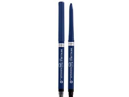 OREAL INFALLIBLE GRIP EYELINER GEL AUTOMATIC 005 BLUE JERSEY