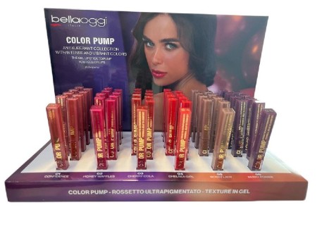 BELLAOGGI EXPO COLOUR PUMP ROSSETTO ULTRAPIGMENTATO 48PZ+TST