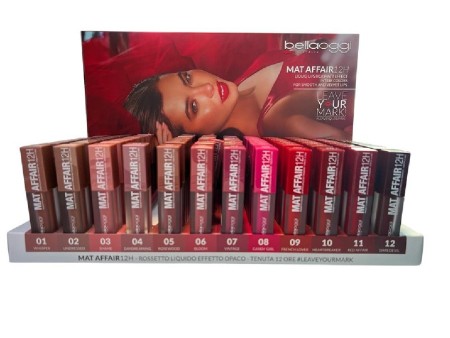 BELLAOGGI EXPO MAT AFFAIR ROSSETTO LIQUIDO EFFETTO OPACO 88PZ+TST