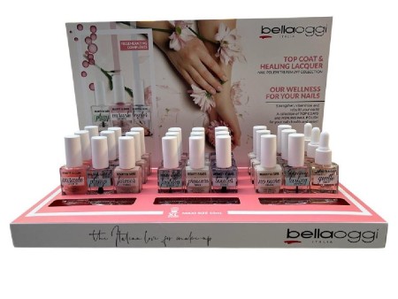 BELLAOGGI EXPO BEAUTY & CARE 27PZ TOP COAT & HEALING LACQUER
