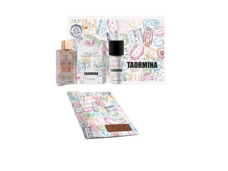 ALVIERO MARTINI COFF.TAORMINA EDP 100ML+DEO 150ML+PORTAPASS