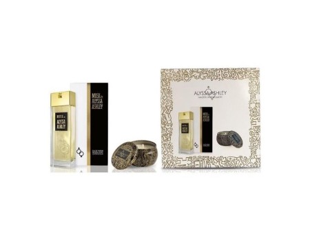 ALYSSA ASHLEY MUSK COFFRET EDP 100ML + CANDELA PROFUMATA 110 GR