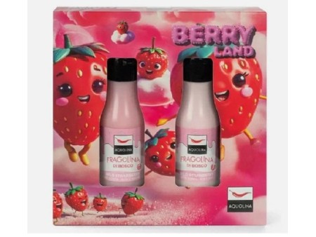 AQUOLINA BERRY LAND COFFRET S/G 125ML+B/L 125ML FRAGOLINA DI BOSCO