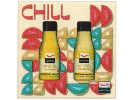 AQUOLINA COFFRET CHILL VANIGLIA GOURMAND S/G 125ML+B/L 125ML