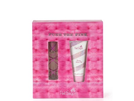 AQUOLINA PINK SUGAR COFFRET EDT 30ML + S/G 100ML NEW 2025