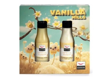 AQUOLINA VANILLA HILLS COFFRET S/G 125ML+B/L 125ML VANIGLIA GOURMAND