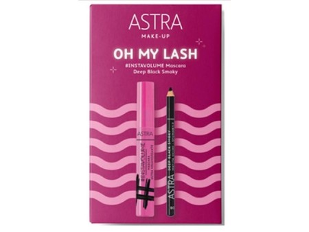 ASTRA OH MY LASH COFFRET MASCARA INSTAVOLUME+MATITA OCCHI