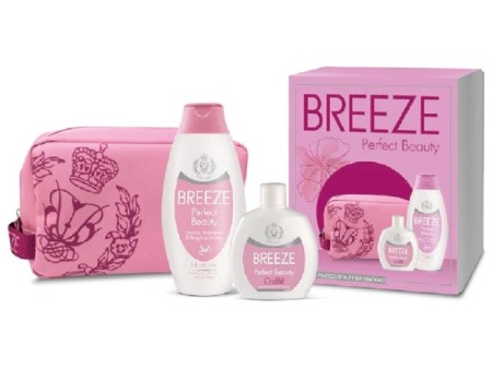 BREEZE PERFECT BEAUTY COFFRET DEO 100ML + DOCCIA SHAMPOO 400ML+BEAUTY