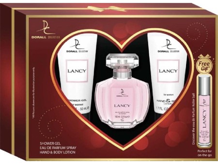 DORAL COLLECTION LANCY COFFRET EDP 100ML+S/G 50ML+B/L 50ML+EDP 10ML