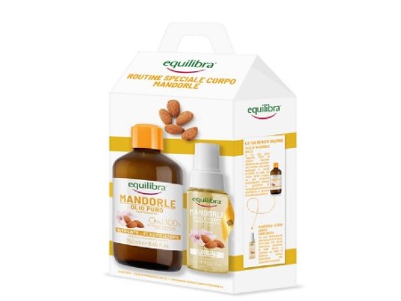 EQUILIBRA COFFRET BEAUTY ROUTINE CORPO MANDORLE OLIO + ACQUA PROFUMATA