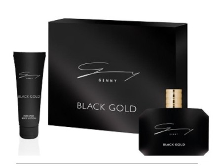 GENNY BLACK GOLD COFFRET EDT 100 ML + B/L 100 ML