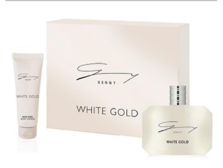 GENNY WHITE GOLD COFFRET EDT 100 ML + B/L 100 ML