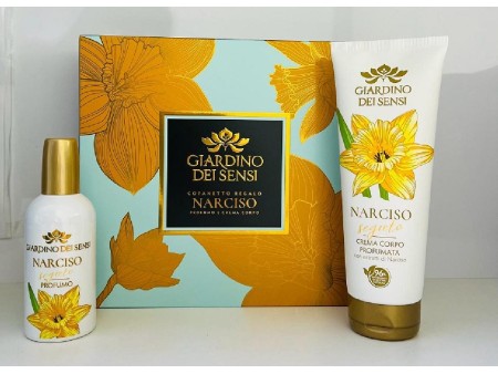 GIARDINO DEI SENSI NARCISO COFFRET PROFUMO 100ML+C/C 250ML
