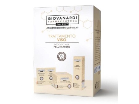 GIOVANARDI FARMACEUTICI COFFRET VISO CREMA RIMPOL+DETERG+MASC ANTI-AGE