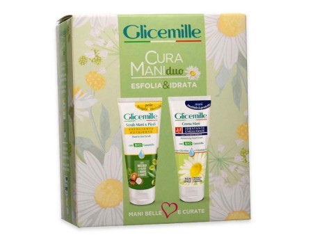 GLICEMILLE COFFRET CREMA MANI IDRATANTE 100ML+CRUB MANI E PIEDI 100ML