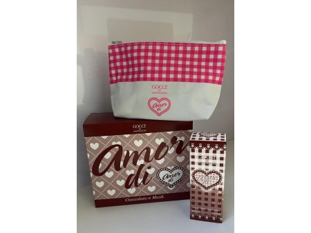 GOCCE DI NAPOLEON AMOR DI CIOCCOLATO COFFRET EDT 30ML VAPO + POCHETTE