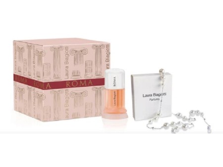 L.BIAGIOTTI ROMA DONNA COFFRET EDT 50 ML + GLASSES CHAIN NEW 2025