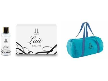 LANCETTI PARFUM D'ETE' LAIT COFFRET 200ML VAPO + BORSONE