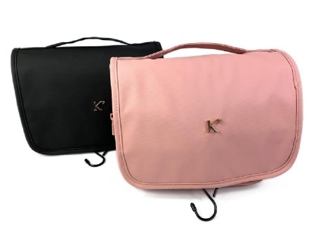 LE KIKKE BEAUTY CON SCOMPARTI CON GANCIO ECOPELLE COLORI ASSORTITI