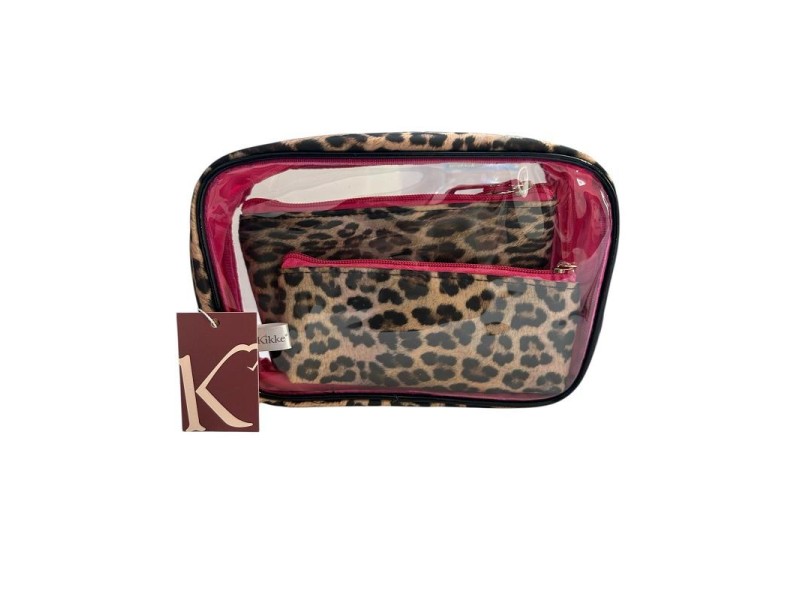 LE KIKKE SET BEAUTY LEOPARDATO 3PZ