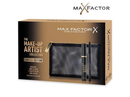 MAX FACTOR COFFRET MASCARA 2000 CALORIE+MATITA OCCHI+POCHETTE