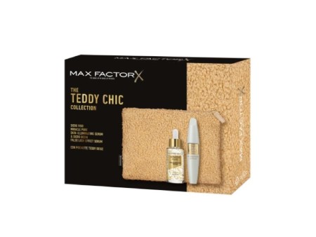MAX FACTOR TEDDY CHIC COFFRET SIERO+MASCARA FALSE LASH EFF+POCHETTE