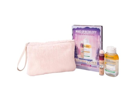 MAYBELLINE COFFRET CORRETTORE CANCELLA ETA' 02 NUDE+ACQUA MICELL+POCH