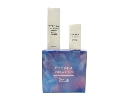 NAZARENO GABRIELLI ETEREA FOR WOMAN COFFR EDP 100ML+S/G 400ML NEW 2025