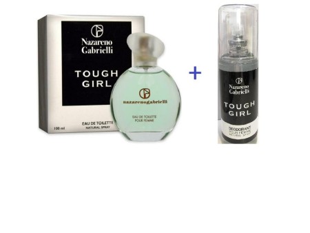 NAZARENO GABRIELLI TOUGH GIRL COFFRET EDT 100 ML+ DEO 120 ML